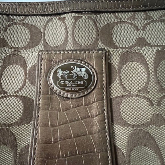 Coach Designer Large Crossbody with Shimmer Accent - Picture 2 of 4